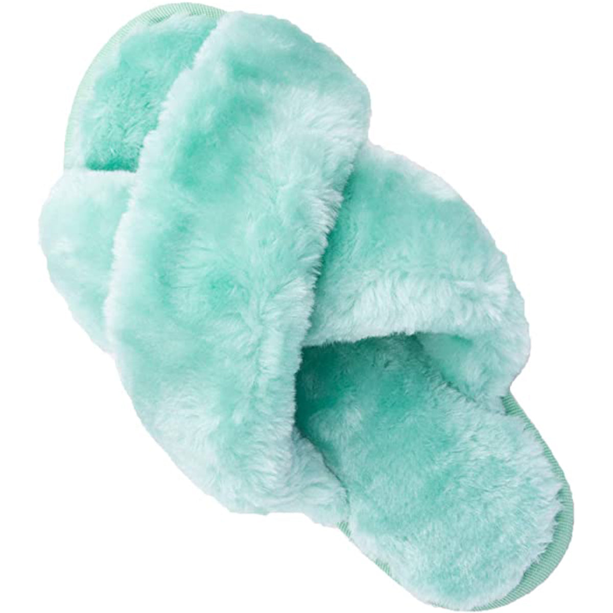 Womens Fuzzy Slippers（Mint Green） Ehoomely – Newstar shop